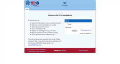 Desktop Screenshot of committee.supercomputing.org