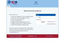 Tablet Screenshot of committee.supercomputing.org